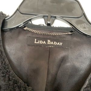 Design blazer jacket from Linda Baday size 6 , black colour.